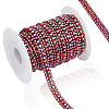 5 Yards Glass Rhinestone Cup Chains RB-WH0013-01C-1