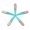 Resin & Walnut Wood Pendants RESI-S358-40D-1