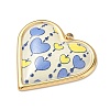 304 Stainless Steel Enamel Pendants STAS-K295-52G-02-2