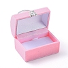 Lady Bag with Bear Shape Velvet Jewelry Boxes VBOX-L002-E03-3