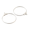 Iron Ring Hoop Earring Pendant IFIN-E025-02P-3