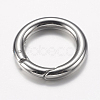 Tarnish Resistant 304 Stainless Steel Spring Gate Rings STAS-F149-22P-2