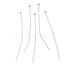 Brass Ball Head Pins X-KK-H502-03G-S-1