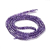 Natural Amethyst Beads Strands G-J400-A03-01-3