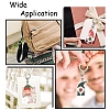 Christmas Theme Acrylic Pendant Decoration HJEW-YW00032-01-6