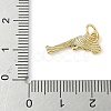 Brass Enamel Charms KK-C110-21B-G-3