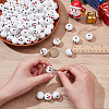 108Pcs 9 Styles Schima Wood Beads WOOD-AR0001-51-3