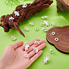 20Pcs 4 Styles Alloy Bead Caps & Pendant Cabochons Settings FIND-TA0010-07-7