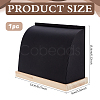 Wood Slant Back Necklaces Storage Rack NDIS-WH0001-16D-2