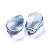 Transparent Glass Charms GGLA-M004-05B-06-3