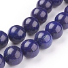 Natural Lapis Lazuli Beads Strands G-G087-14mm-3
