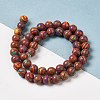 Synthetic Malachite Dyed Beads Strands G-P507-02A-03-2