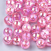 Transparent Plastic Beads OACR-S026-6mm-07-1