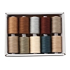 10 Colors Polyester Sewing Thread PW-WG34EA6-12-1