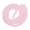 Translucent Crackle Glass Beads Strands CCG-T003-01B-2
