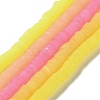 Handmade Polymer Clay Beads Strands CLAY-F004-C-1