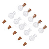 10Pcs Clear Glass Wishing Bottles AJEW-TA0002-85B-1