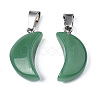 Spray Painted Glass Pendants GLAA-N035-021-A01-2