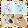 6Pcs Alloy Keychains KEYC-SW00044-7