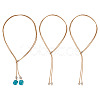 Waxed Polyester Cord Slider Necklace Making NJEW-TAC0018-04-2