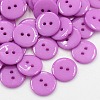 Acrylic Sewing Buttons X-BUTT-E084-E-M-2