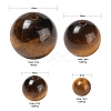 340Pcs 4 Style Grade A+ Natural Tiger Eye Beads G-LS0001-50-3