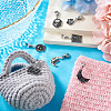 7Pcs 7 Styles DIY Alloy Enamel Pendant Decorations Making Kits FIND-TA0009-04-6