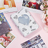 3 Inch PVC Mini Photo Album with Heart Window AJEW-WH0324-86B-7