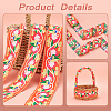 Ethnic Style Polyester Ribbons OCOR-WH0079-65B-4