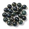 Natural Moss Agate Beads Strands G-C249-A25-16MM-5