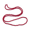 Baking Paint Glass Pearl Bead Strands HY-Q003-3mm-M-3