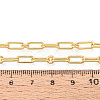 Brass Oval Link Chains CHC-T018-36G-3