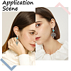 30Pcs Resin Clip-on Earring Findings FIND-SC0008-79-5