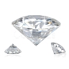 Brilliant Round Cut Moissanite Loose Stones Cabochons RGLA-F081-01K-1