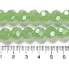 Electroplate Glass Beads Strands X-EGLA-A035-J10mm-A01-4