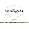 Brass Coated Iron Cable Chains CH-CJ0001-02AB-2
