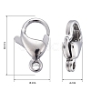 Tarnish Resistant 304 Stainless Steel Lobster Claw Clasps STAS-AB13-3