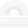 600Pcs Brass Eye Pin KK-SP0001-69D-S-1
