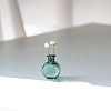 Transparent Miniature Glass Vase Bottles BOTT-PW0006-10D-1