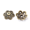 Tibetan Style Alloy Bead Caps X-MLF10883Y-NF-2