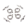 Tibetan Style Toggle Clasps LF11359Y-2