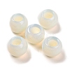 Opalite European Beads G-R488-01B-2