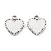 Fashion 304 Stainless Steel Enamel Pendants STAS-Z009-08P-1