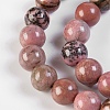 Natural Rhodonite Beads Strands G-K254-04-10mm-3