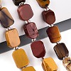 Natural Mookaite Beads Strands G-T138-26A-02-1