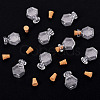 10Pcs Clear Glass Wishing Bottles AJEW-TA0002-85G-2