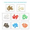 8000Pcs 8 Colors Handmade Polymer Clay Sprinkle Beads CLAY-YW0001-13C-2