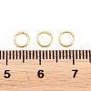 Brass Closed Jump Rings KK-D257-01G-05-3