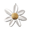 Two Tone 304 Stainless Steel Big Pendants X-STAS-B120-01GP-02-1