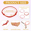 60Pcs 3 Colors Korean Waxed Polyester Cord Bracelet Making AJEW-CW0001-06-4